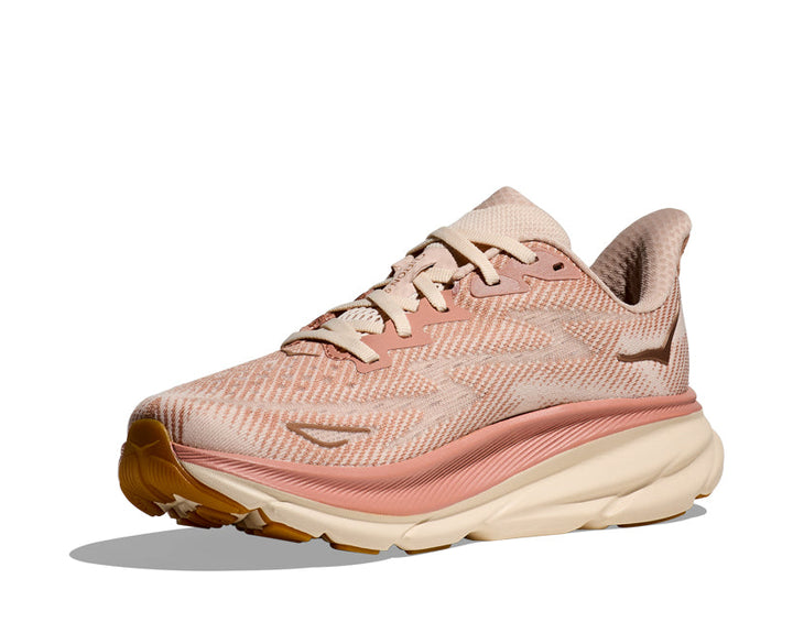 Hoka W CLIFTON 9 Sandsten / Kräm