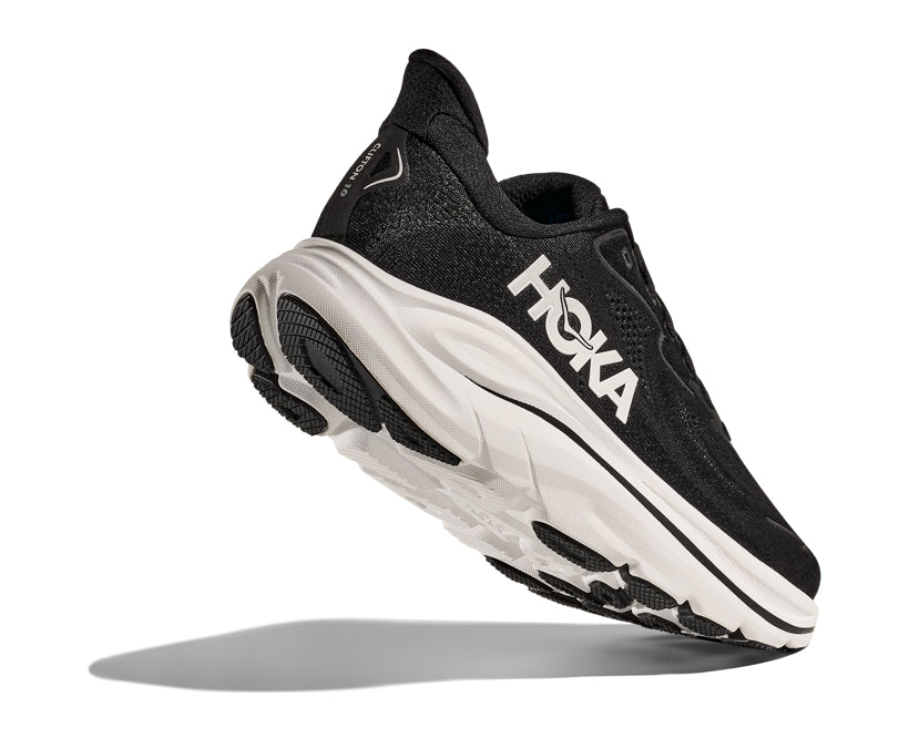 Hoka W CLIFTON 10 WIDE Svart / Vit