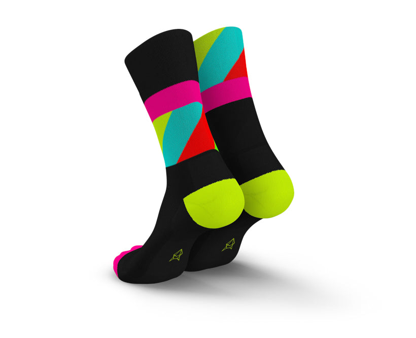 Incylence ULTRALIGHT STRIDES Svart Rosa Kanariefärgad