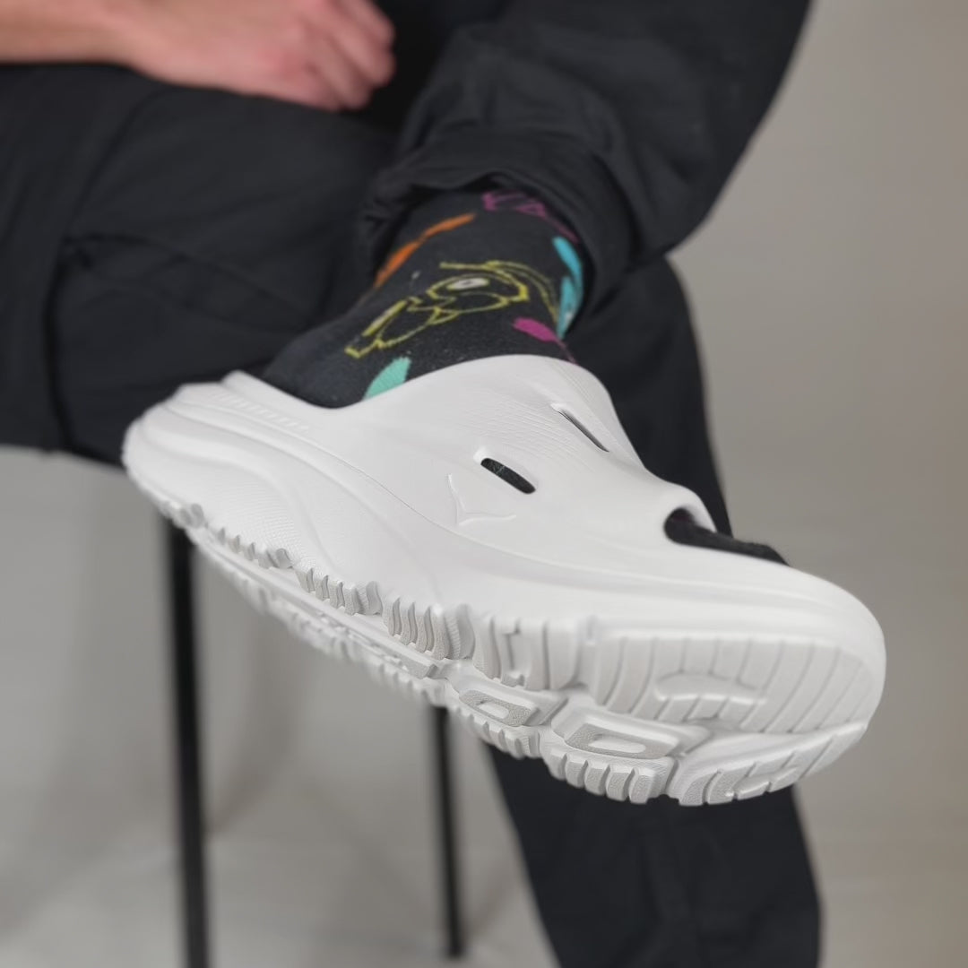 Hoka U ORA RECOVERY SLIDE 3 Vit / Vit