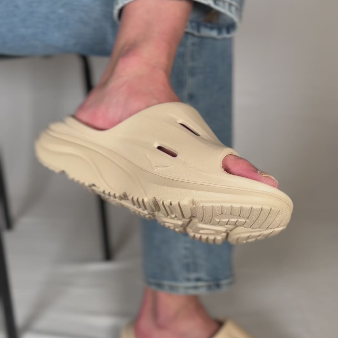 Hoka U ORA RECOVERY SLIDE 3 Skiftande Sand / Skiftande Sand